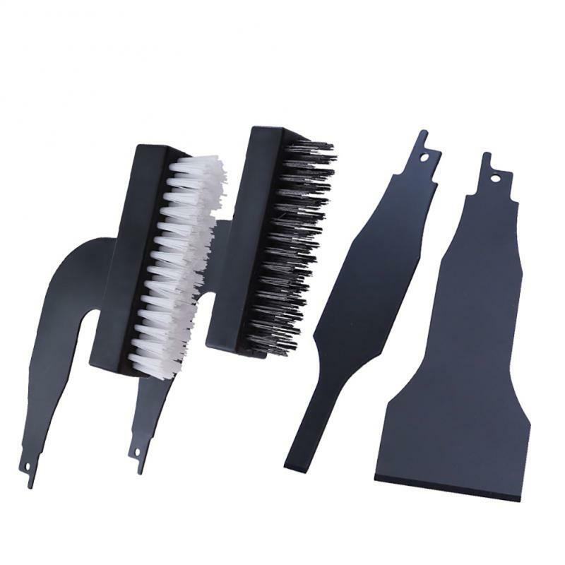 Electric Cleaning Brushes Saber Saw Reciprocating Saw Nylon Steel Brush Head for Rust Removal Grinding Tool