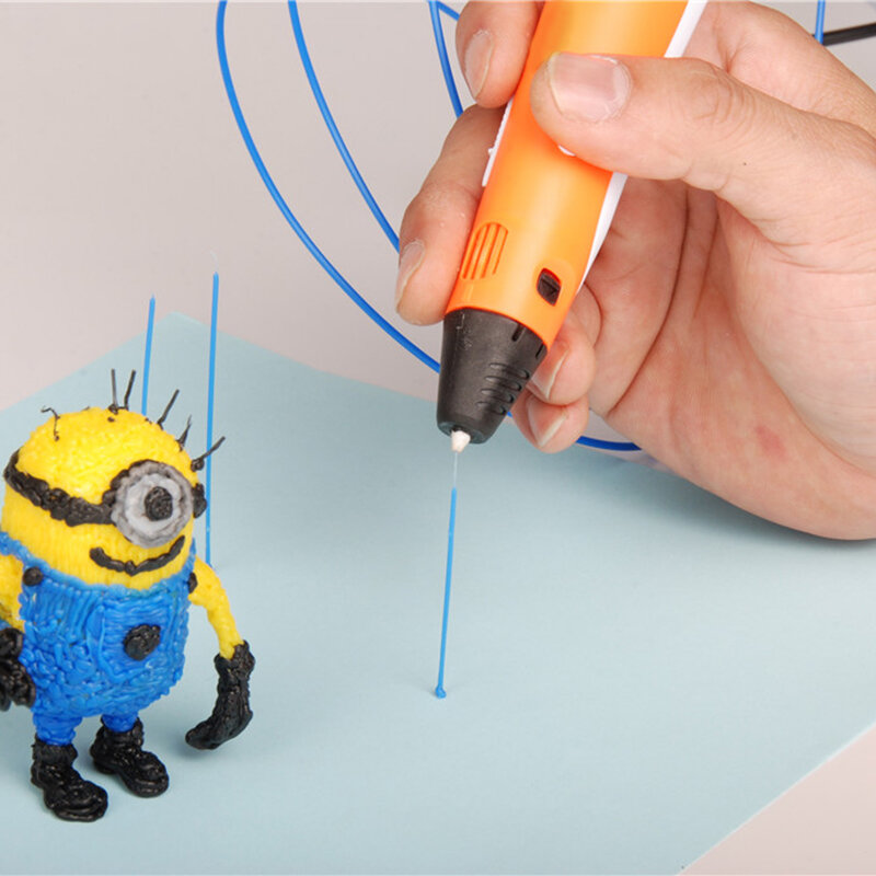 Myriwell Magic 3D Pen DIY Drawing 3D Printing Pen With ABS Filaments Creative Toy Gift For Kids Design For Birthday Present