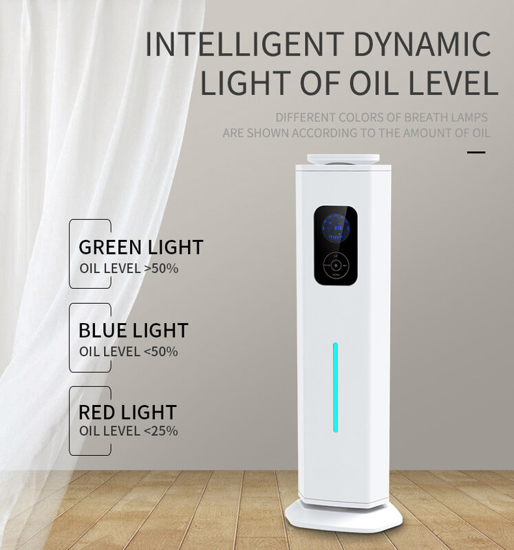 Namste grande diffusore di aromi controllo WIFI olio aromatico dispositivo deodorante per la casa 800ML Smart Timing Hotel diffusore di fragranze macchina