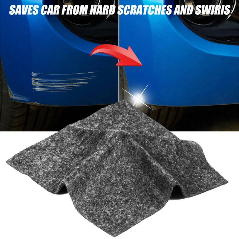 Nano Sparkle Anti-Scratch Cloth, Car Scratch Cloth Repair, Polimento de metal, Ferramentas de remoção de arranhões