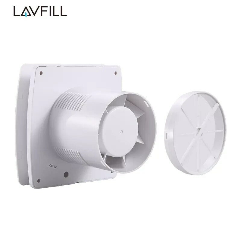 2022 230V 100mm Bathroom Shower Extractor Ventilation Fan with Humidity Sensor Timer