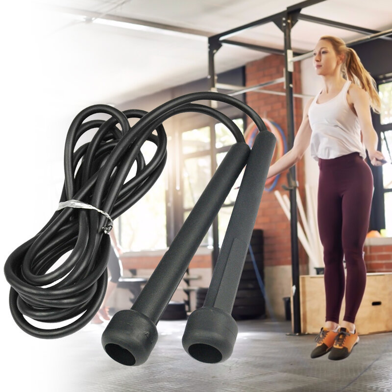 Adjustable Speed Jump Rope Crossfit Professional Men Women Gym PVC Skipping Rope Muscle Boxing Training Fitness Equipment