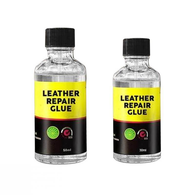 Universal Leather Repair Glue 50/30ml Car Seat Household Sofa Bags Shoes Quick Repair Fluid Car Maintenance Adhesive Glue