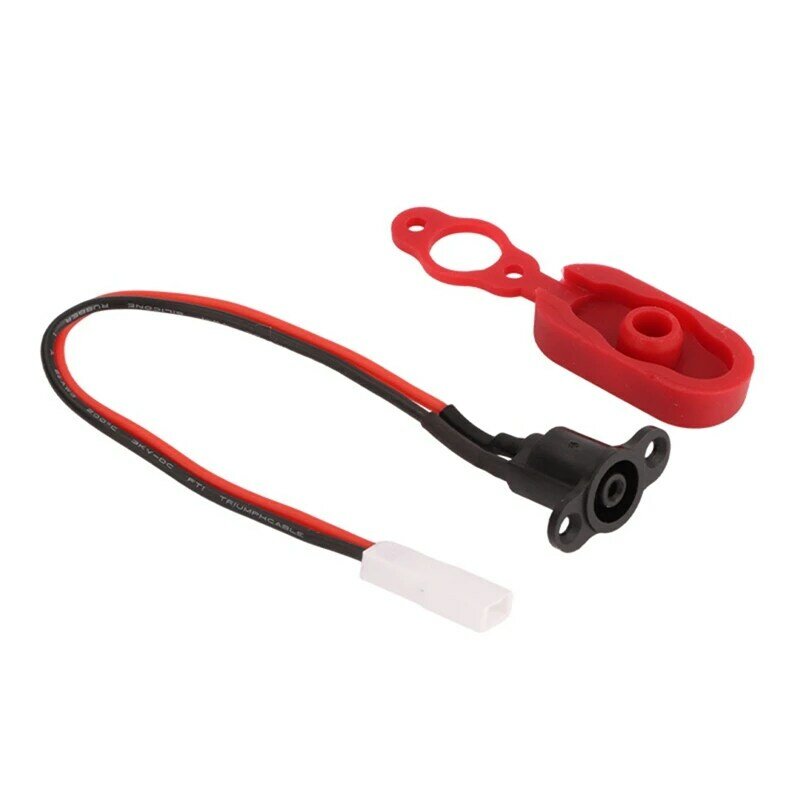 M365 Electric Scooter Spare Parts Accessories Parts Charging Port Plastic Waterproof Head Waterproof Plug Complete Set
