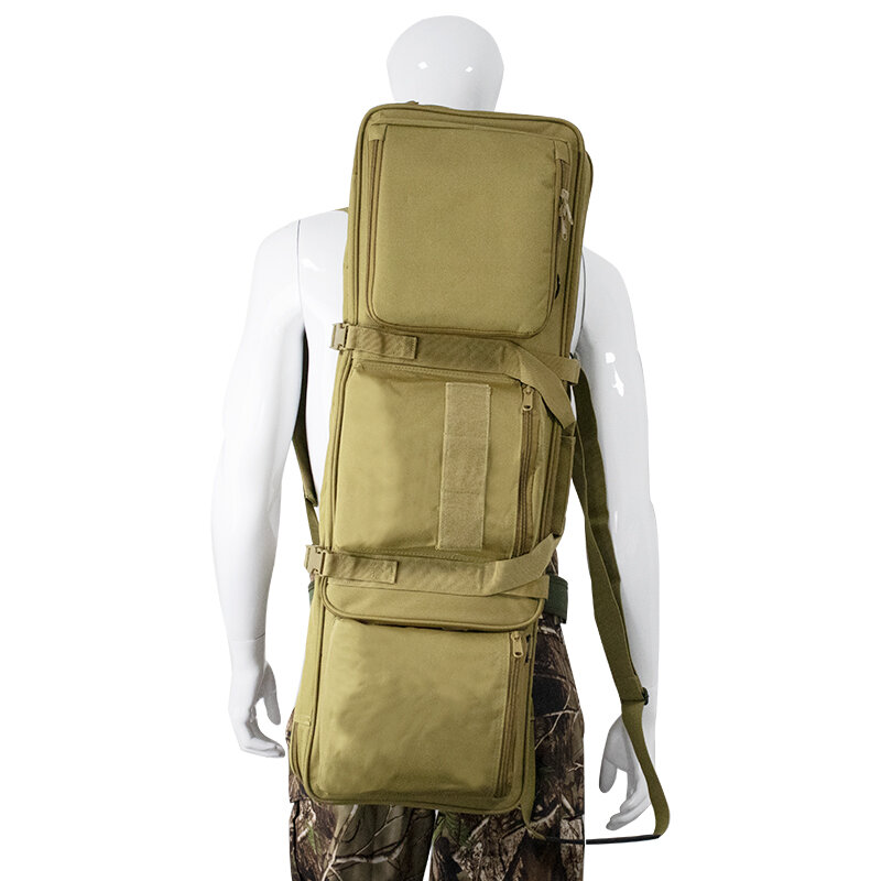 Bolsa de Rifle militar de nailon, bolsa de transporte de pistola Airsoft de 1000D, 85cm, bolsa táctica de caza para acampar, equipo de protección, juego de guerra con correa