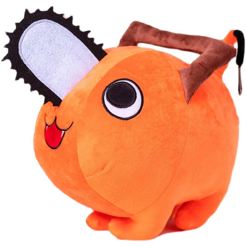 Anime Chainsaw Man Plush Toy 25CM Pochita Pendant Keychain Plush Dolls Soft Pillow Collection Cosplay Birthday Gift for Kids