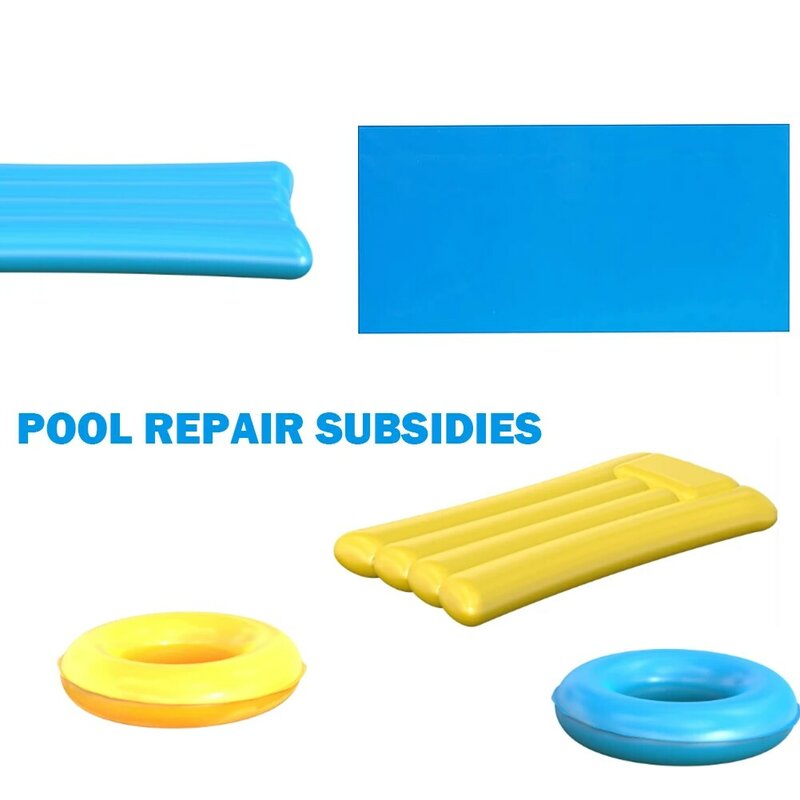 Patch auto-adhésif de réparation de piscine, patchs de réparation de piscines, autocollant en PVC, kit de réparation pour anneau de bain, jouets, bateau gonflable, 10-50 pièces