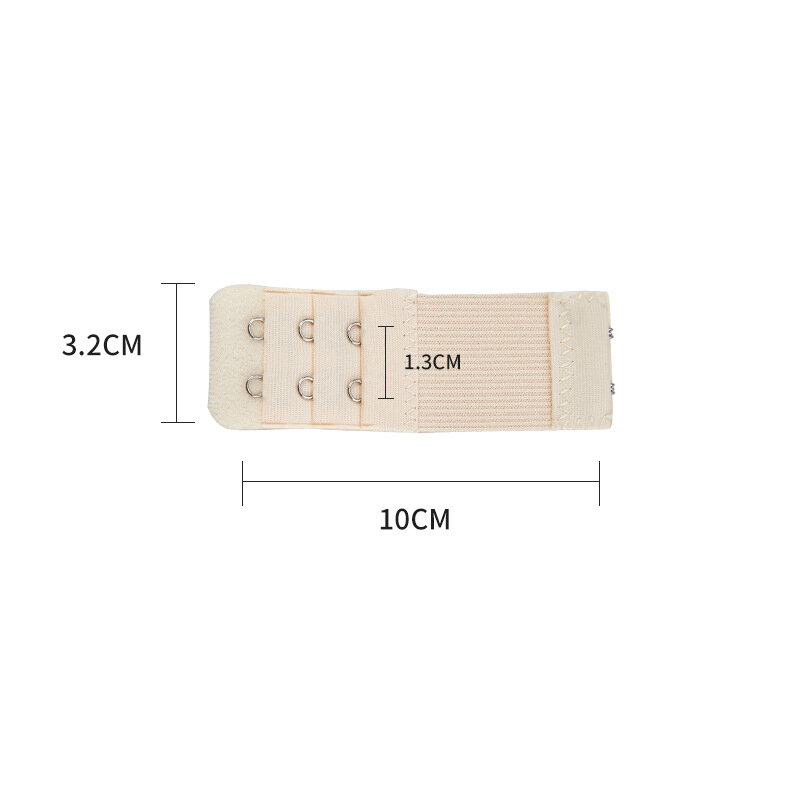 2/3/4 gancho sutiã extensor para feminino elástico sutiã extensão cinta gancho clipe expansor fivela de cinto ajustável intimate acessórios