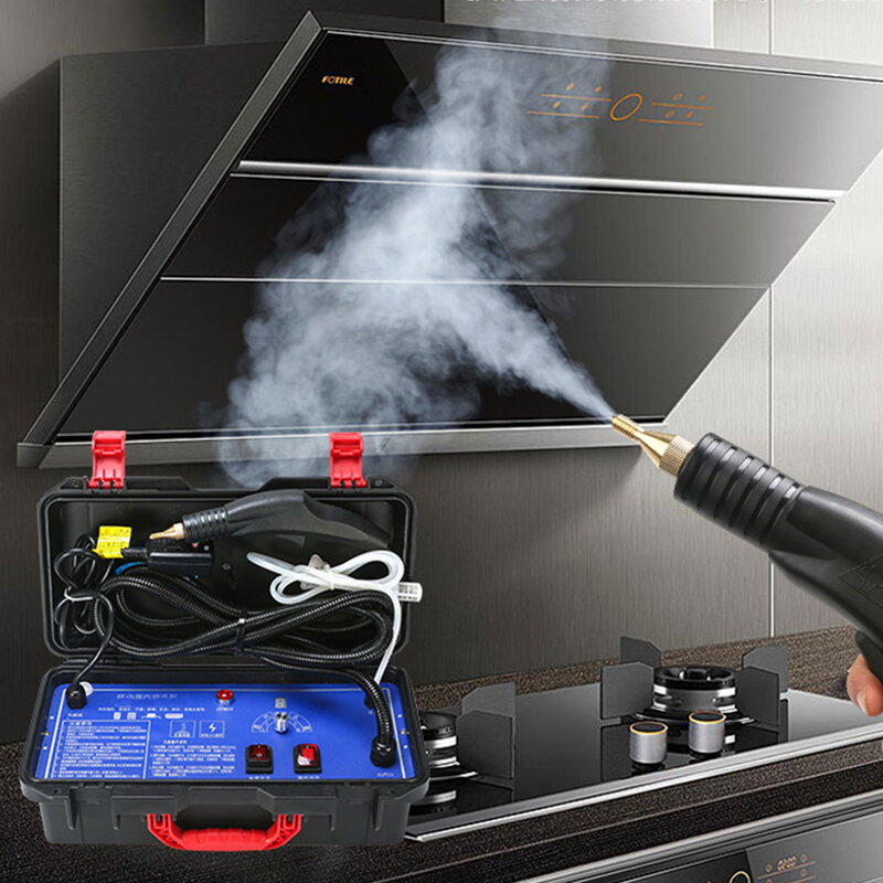 Limpiador de vapor de alta presión para el hogar, aire acondicionado, campana extractora de cocina, herramienta de desinfección, 3000W