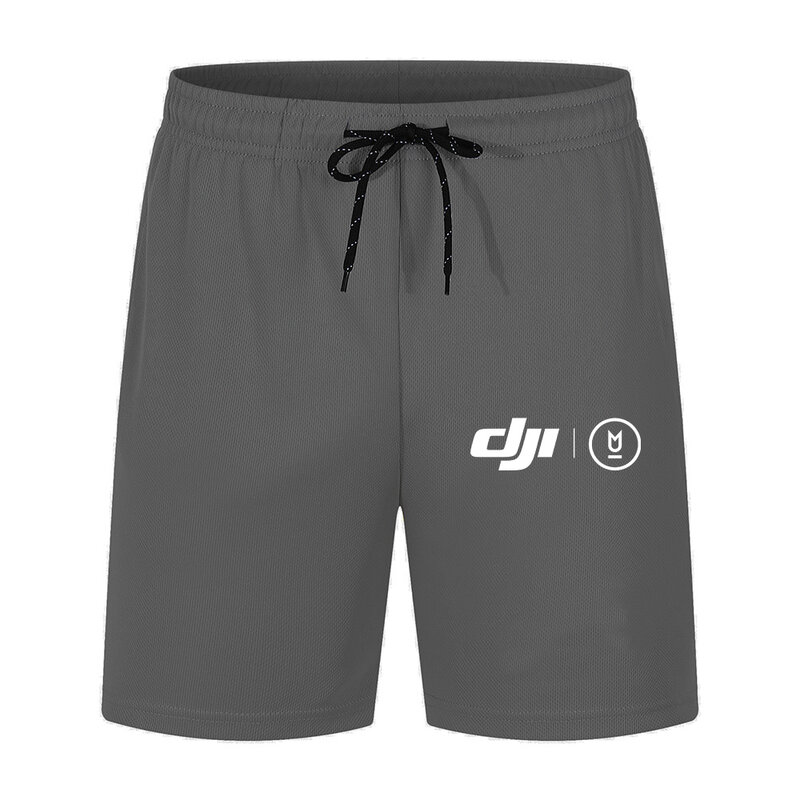 Verão masculino calções de fitness esportes confortável respirável secagem rápida malha shorts diário casual makita legal shorts