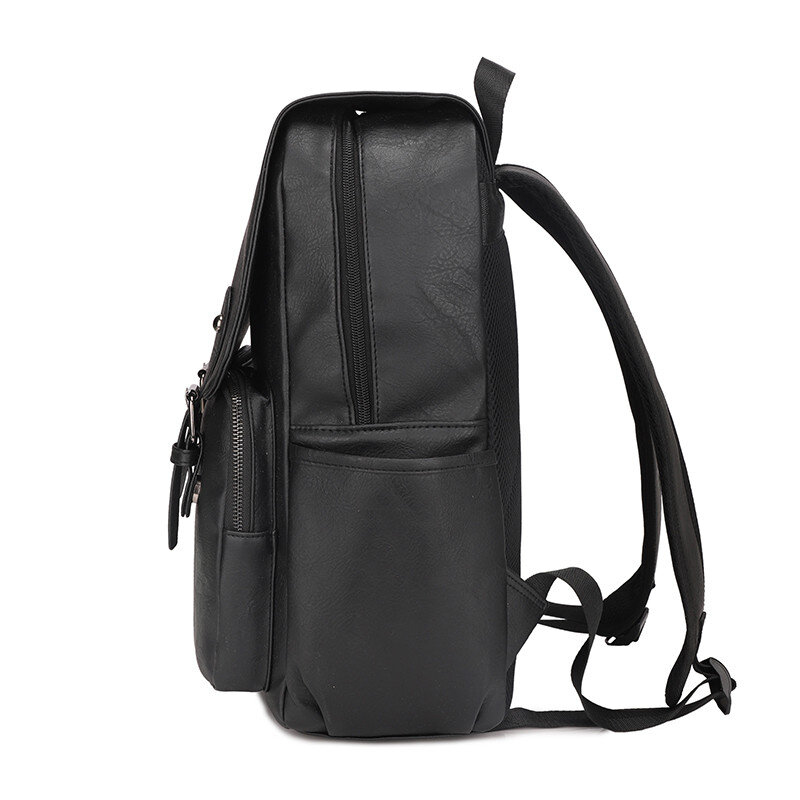 Рюкзак YILIAN мужской из экокожи, модный ранец с несколькими карманами, деловая Удобная дорожная сумка на ремне для компьютера, 2020
