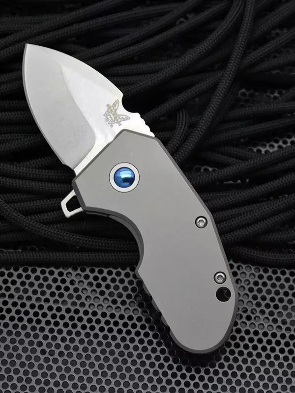 Mini M390 lama da banco 756 coltello pieghevole in lega di titanio coltelli da tasca per esterni ad alta durezza strumento di protezione EDC