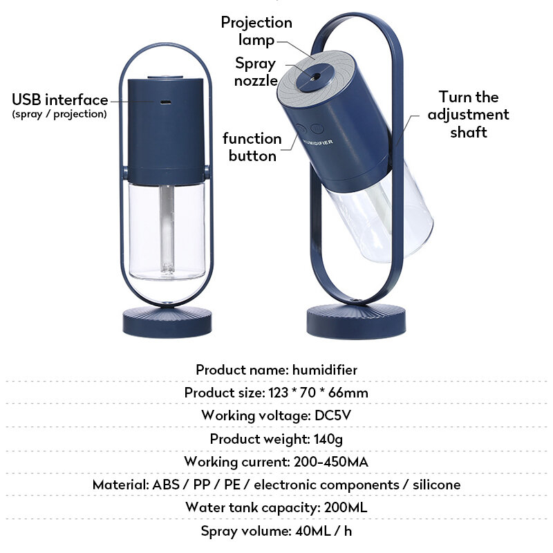 Humidificateur d'air électrique à ultrasons, vaporisateur d'air, diffuseur d'arômes, sortie d'huile essentielle, lampe aromatique, anticorps pour cheveux