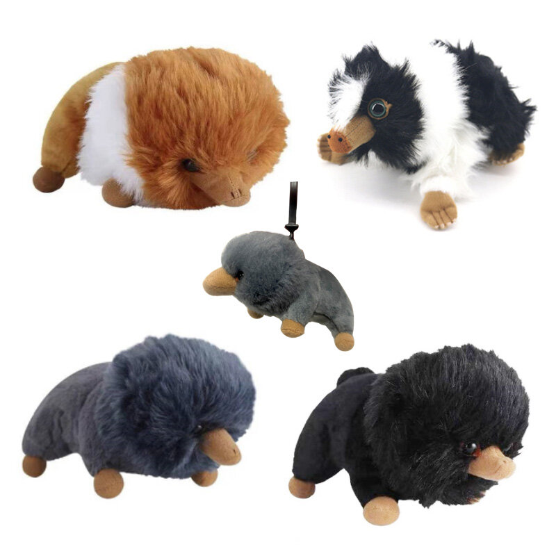 25 см Фантастические звери и где их найти, плюшевые игрушки для коллекционеров Niffler, плюшевые игрушки в виде черных Утконос, мягкие игрушки-жи...