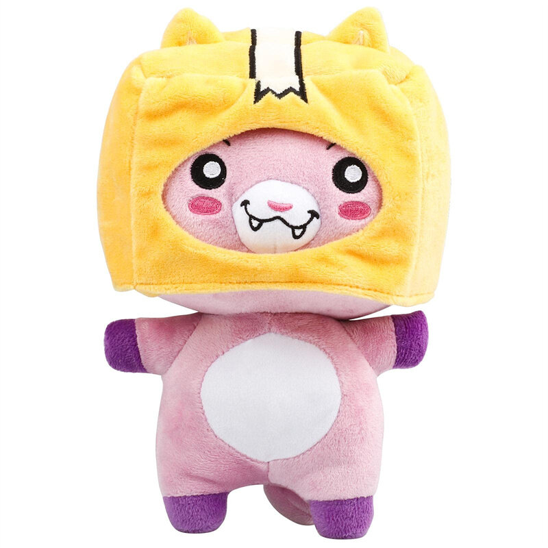 Lankybox Boxy Foxy Rocky Cartoon Robot Soft Toy Balloons Plush Kids Gift Turned Into Doll Girl Bed Pillow Dropshipping