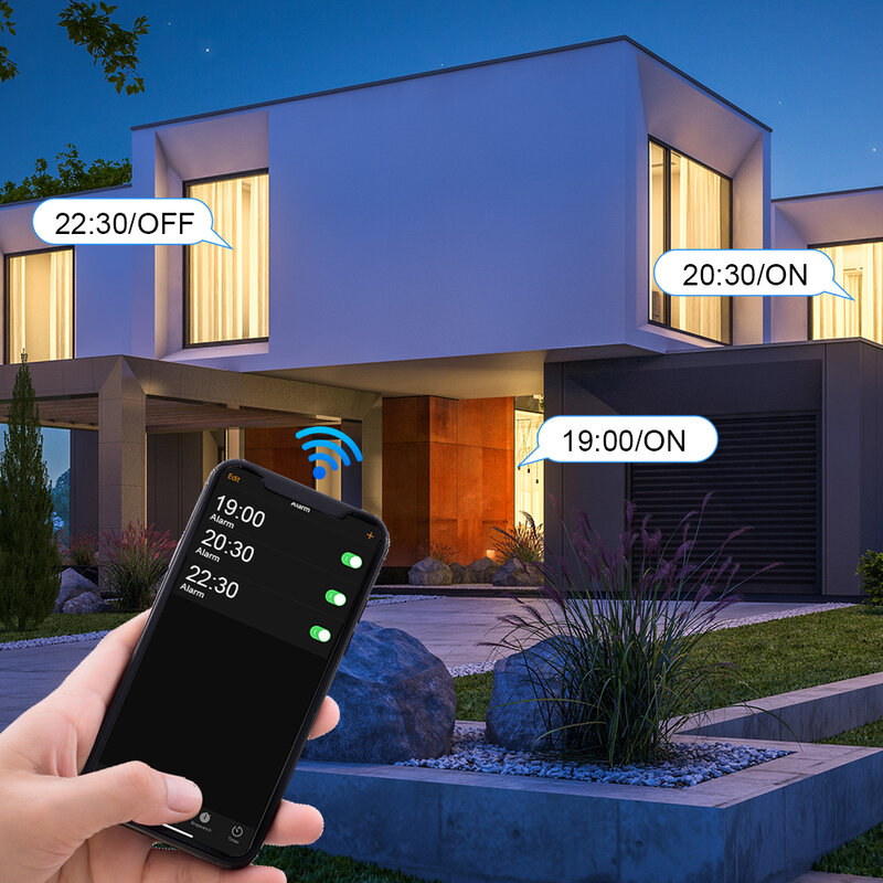 Homebata Tuya WiFi สมาร์ทหลอดไฟ15W E27 RGBW หลอดไฟ LED หรี่แสงได้ด้วย Smart Life APP ควบคุมเสียงสำหรับ google Home