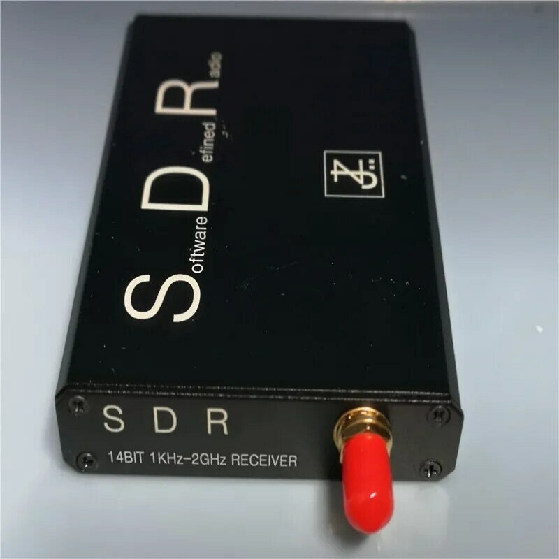 Receptor de Radio SDR de alto rendimiento, 1kHz-2000Mhz, 2G, de banda ancha, de onda corta de 14 bits