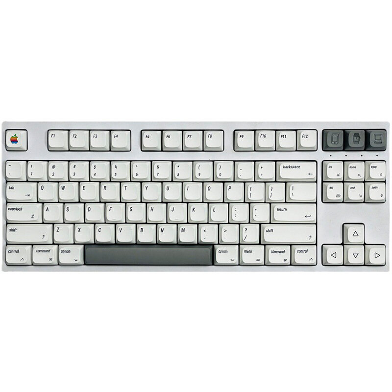 Xda pbt keycaps inglês/japonês/russo/coreano/tailandês 127 chaves/conjunto para apple mac cereja mx diy teclado mecânico personalizado