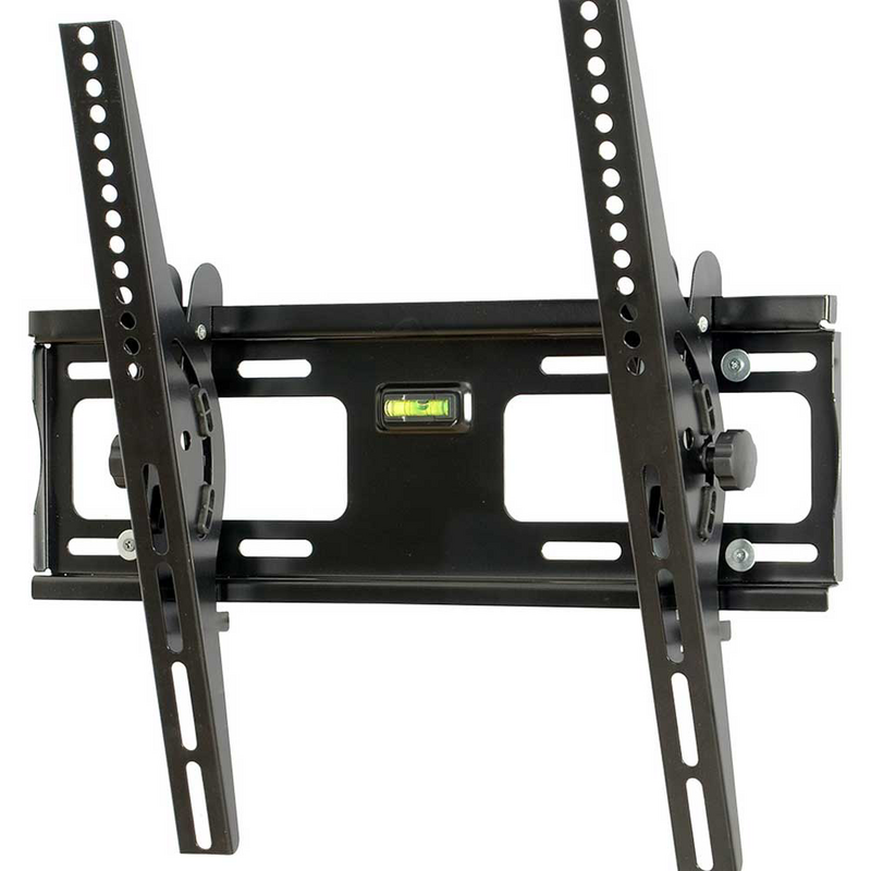 1PC TV Wall Mount Bracket Metal TV Wall Fixing Frame Wall Fixed TV Frame Universal Television Stand 15° Tilt Angle TV Bracket