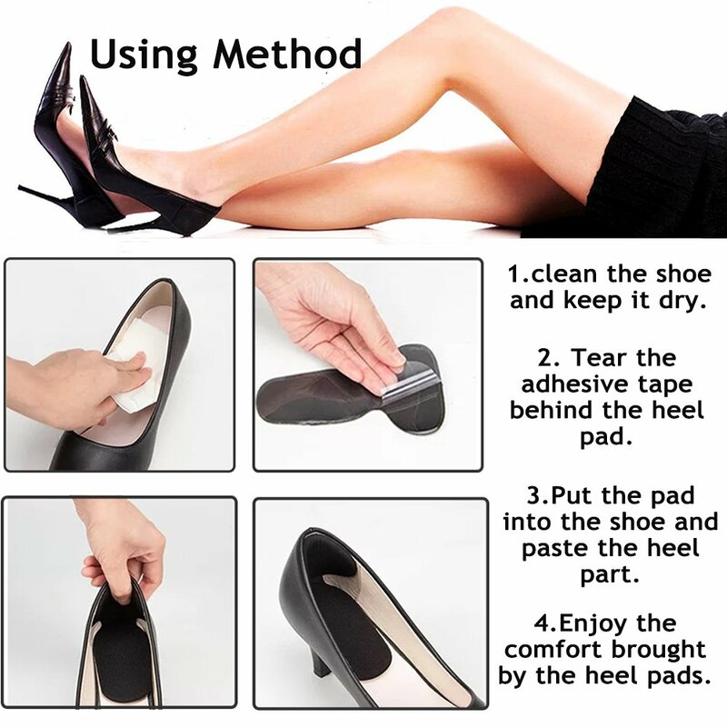 Защитные чехлы для женской обуви, мягкие силиконовые гелевые чашечки для пятки, подкладка для каблука, удобные аксессуары для обуви на высо...