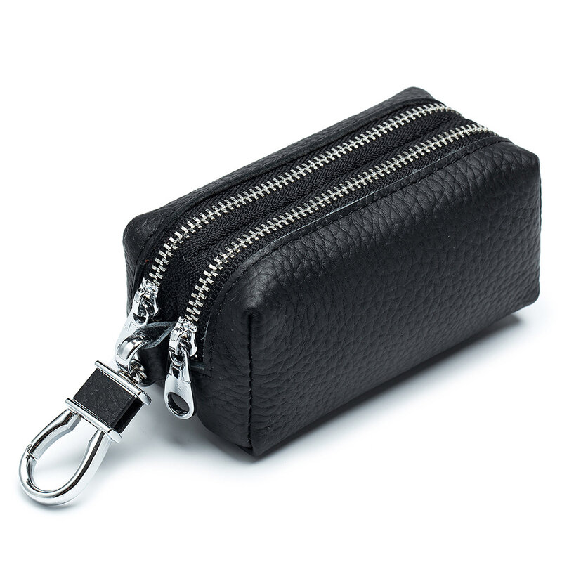 ความจุขนาดใหญ่กรณี Unisex Key กระเป๋าสตางค์หนังกระเป๋าใส่เหรียญการ์ดป้องกันชุดหรูหรา Clutches กระเป๋...