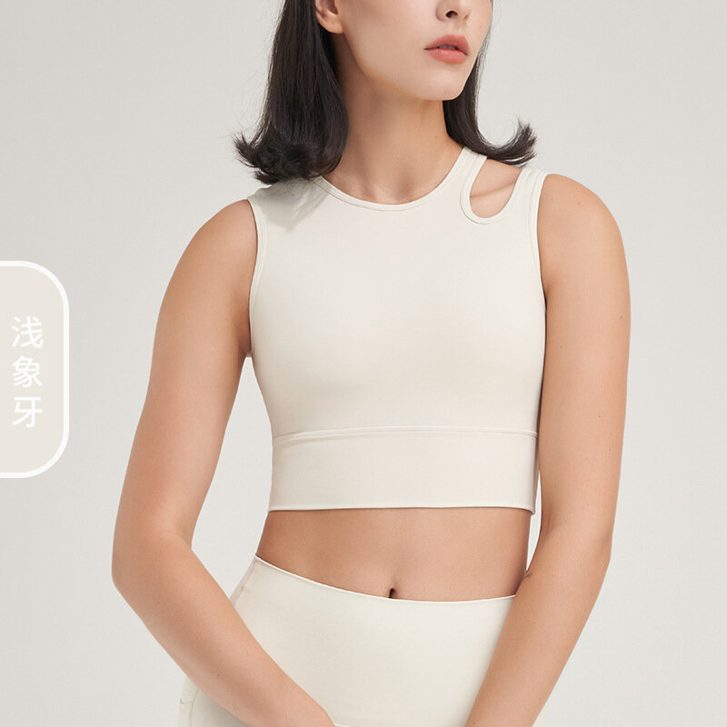2023 Xia Laika Yoga Fitness Sports Bra Women's Bra Tank Top Shoulder Strap Hollow Yoga Bra clothes for women ropa para mujer