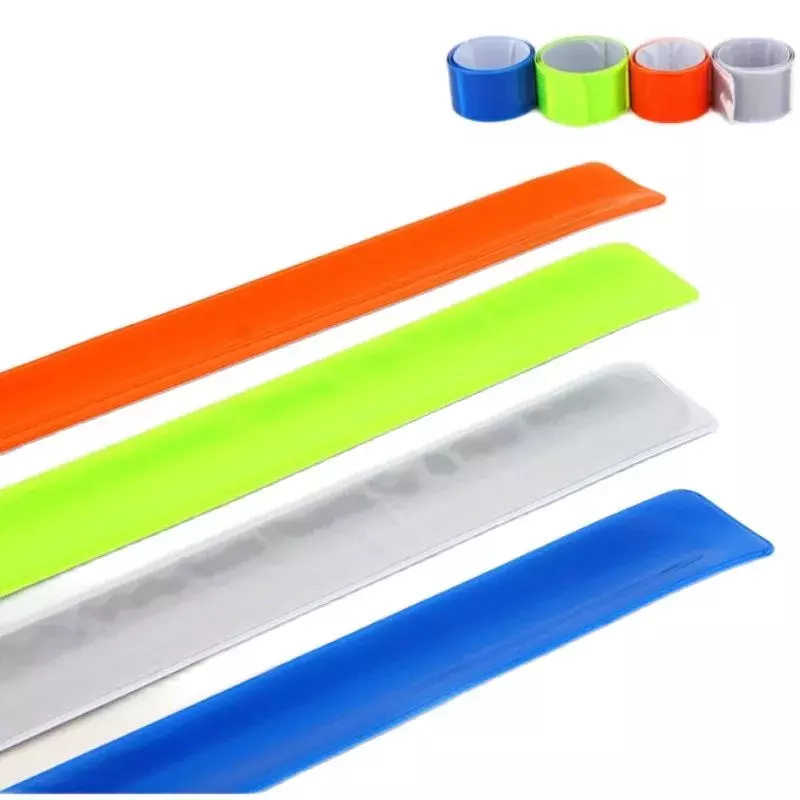 1Pc 40Cm Reflecterende Tape Sticker Waarschuwing Tape Voor Fiets Veiligheid Fiets Tie Been Band Broek Fluorescerende Tape Reflecterende materiaal
