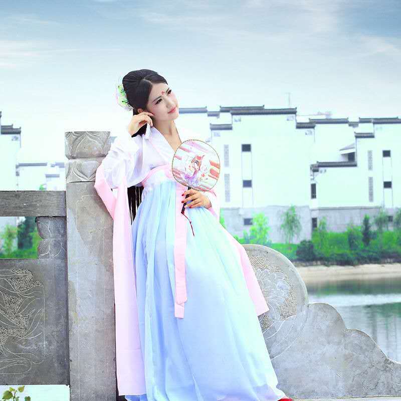 Новый костюм для китайских женщин, женский традиционный костюм древней принцессы для косплея