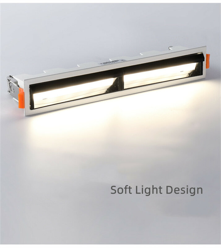 Recessed Square Ceiling Spot Lights 10W20W30W LED Dimmable Downlights COB AC90V~260V Indoor Lighting LED Strip Lights