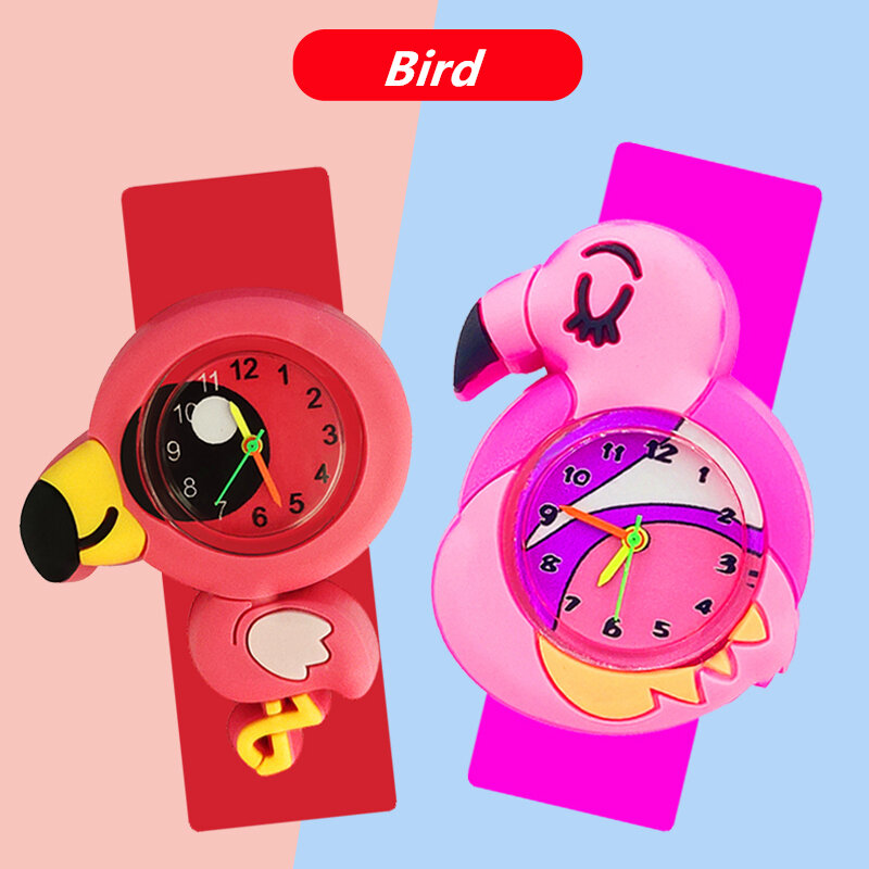 1-15 Years Old Baby Watch Children Learn Time Clock Toy 99 Mixed Styles Kids Watches Boy Girl Kid Birthday Gift Child Slap Watch