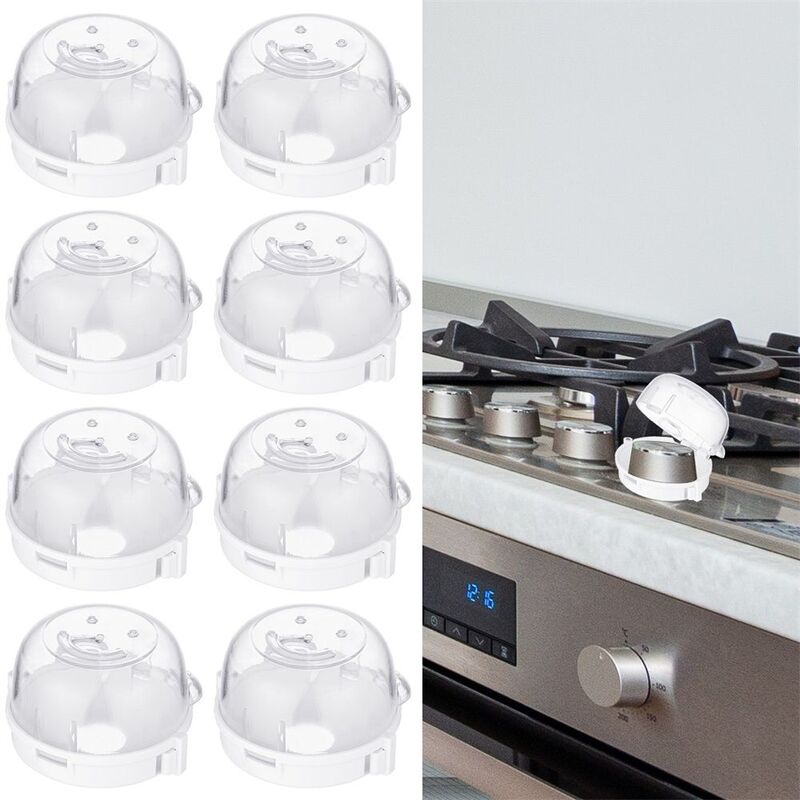 Met Zelfklevende Tape Baby Oven Lock Veiligheid Guards Gasfornuis Knop Covers Knop Covers Kachel Top Protector