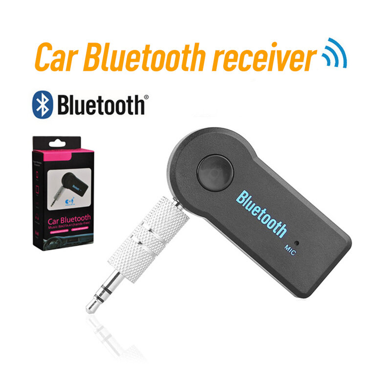 Headphone Reciever 5.0 Audio Aux Wireless Adapter Handsfree 3.5mm Jack Transceiver Adapter For Pc Headphone Car Stereo