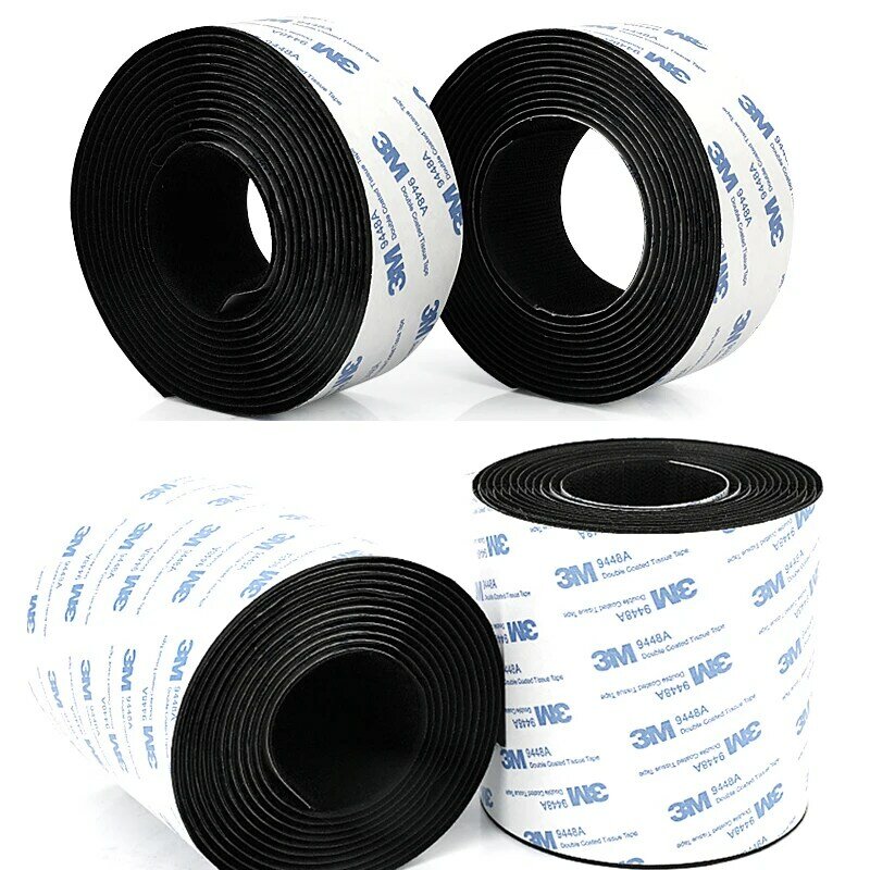 3M/Roll Strong Hook and Loop Fastener Tape Self Adhesive Nylon Sticker Hook Adhesive DIY Crafts Strips 16/20/25/30/38/50/100mm