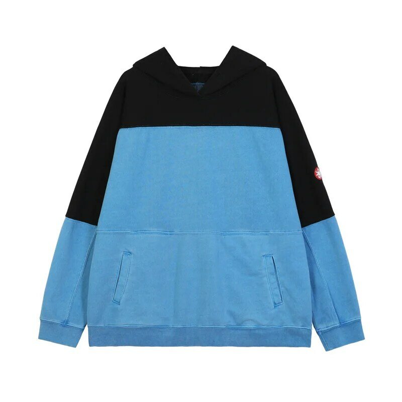 Batik retalhos cavempt ce hoodie homem mulher 1:1 melhor qualidade pesado tecido reflexivo bordado sweatshirts cav-empt pulôver
