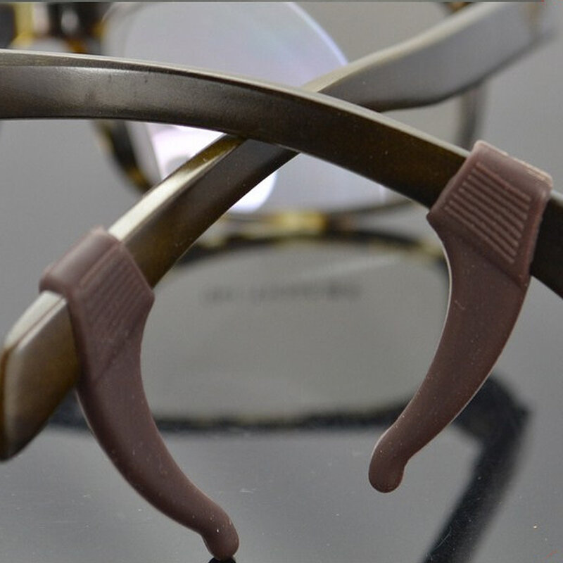 Crochet d'oreille antidérapant à la mode pour lunettes, accessoires de lunettes, poignée en silicone pour lunettes