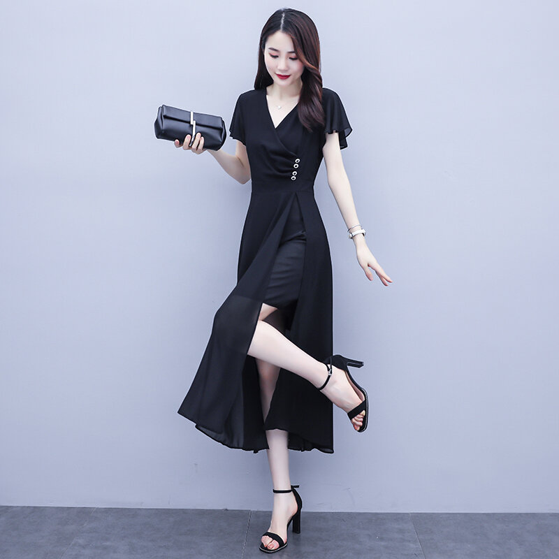Moda coreana vestido feminino vestidos de mujer casual saias elegantes vestidos longos para a roupa feminina noite ropa robe longue