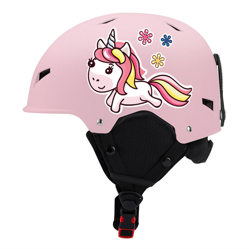 Masculino feminino capacete de esqui unisex certificado meio coberto anti-impacto capacete de esqui para adultos e crianças esqui snowboard capacete de segurança