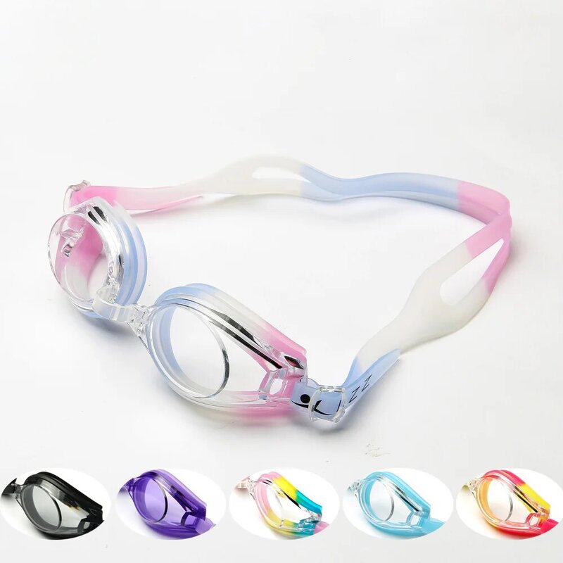 Gafas de natación Hd antiniebla para adultos y niños, Gafas cómodas de silicona, venta al por mayor