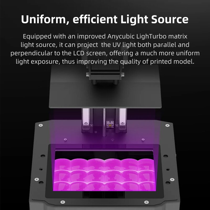 ANYCUBIC Photon Đơn X2 3D Máy In 9.1 Inch 4K Màn Hình LCD Đơn Sắc Xây Dựng Tập Nhựa Chống UV In 60 Mm/h Cao tốc Độ SLA Impresora 3d
