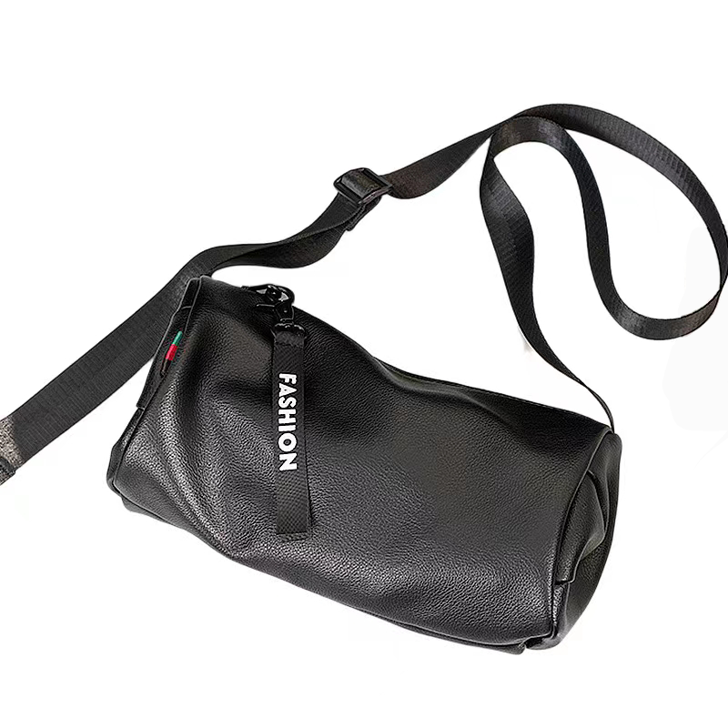 Luxury Men's Shoulder Bag Business Casual Messenger Bags Leather Versatile Waterproof Small Backpack