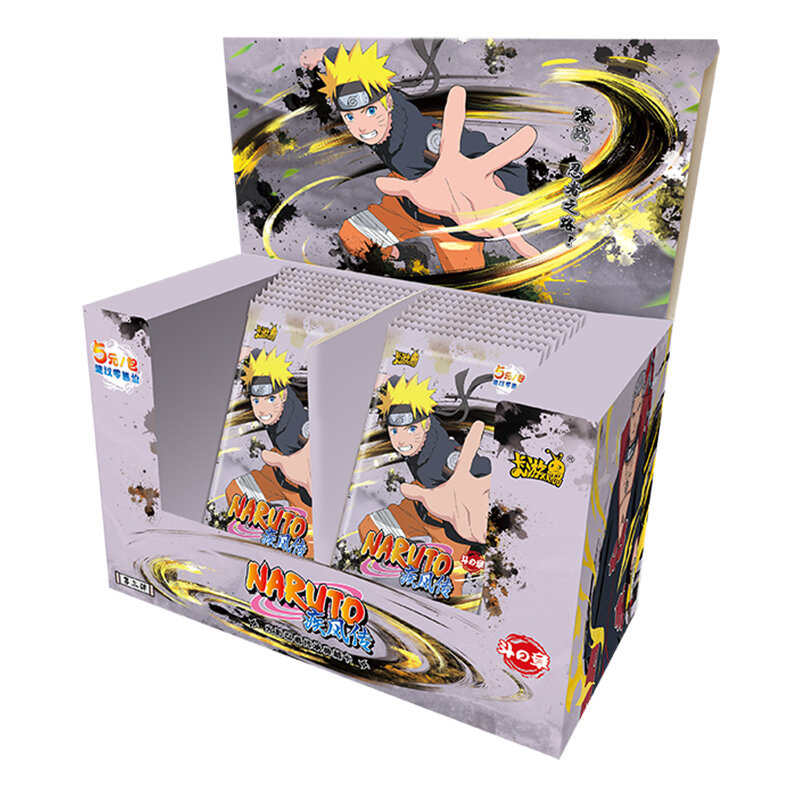 Kayou-tarjeta de colección de personajes de Naruto para niños, juguete de colección de personajes de Anime de la serie de obras completas, Capítulo de soldado, regalo para niños