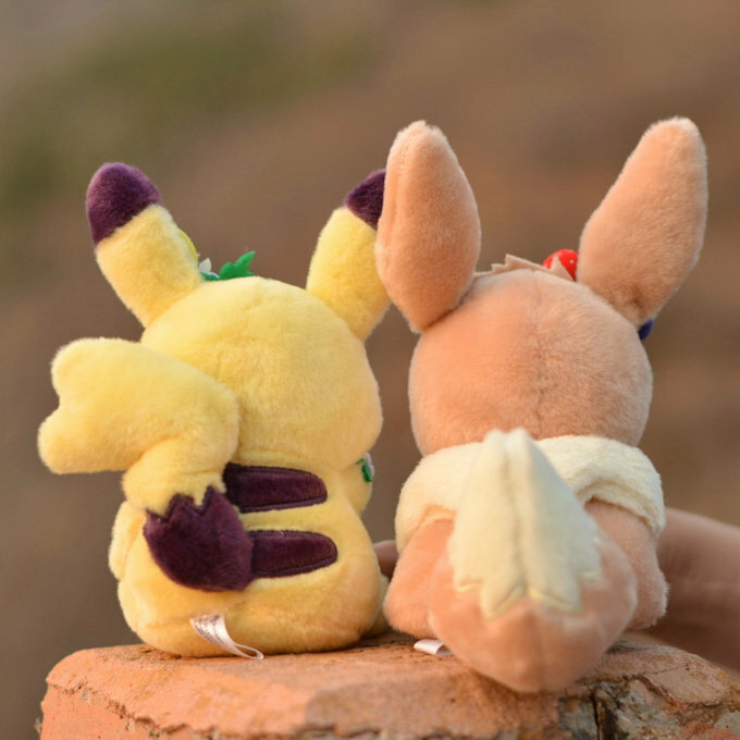 تاكارا تومي ألعاب من القطيفة عيد الفصح الربيع مهرجان Pikachued Eevee محشوة الدمى جارلاند الديكور الأطفال هدية