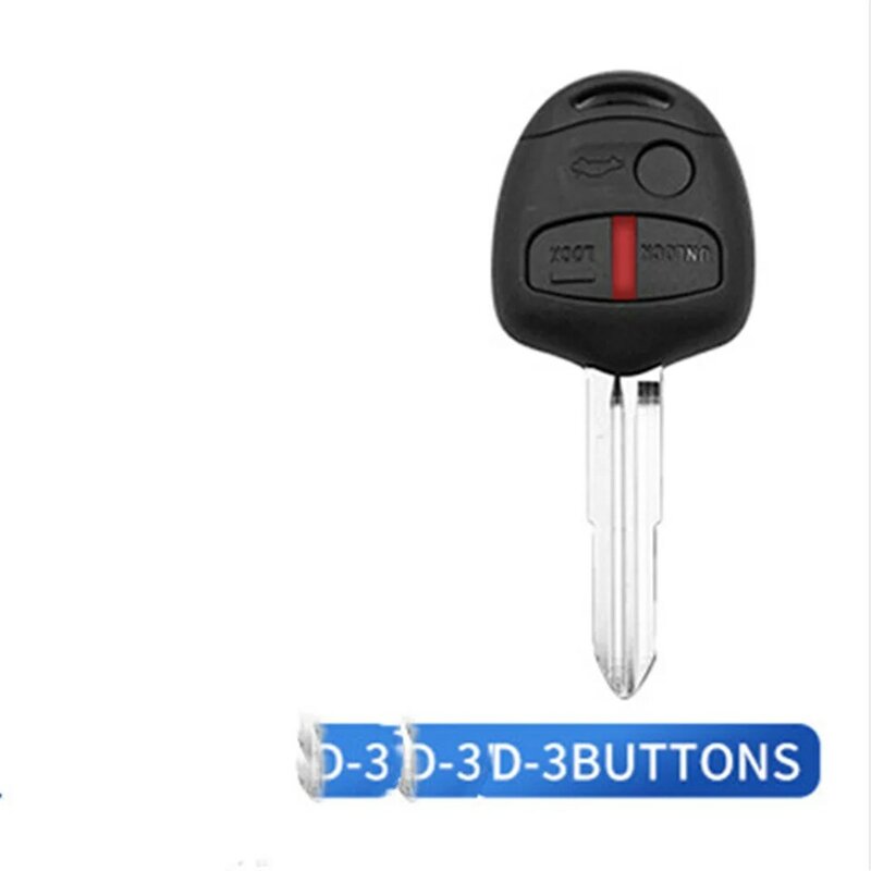 Key Case Cover for Mitsubishi Lancer EX ASX Outlander Galant Pajero 2 Buttons Remote Car Key Jacket Protector Accessories