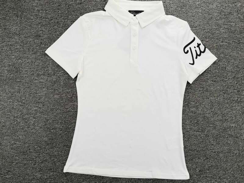 Новинка 2021, приталенная одежда для гольфа, быстросохнущая и эластичная удобная женская футболка с коротким рукавом для гольфа летом