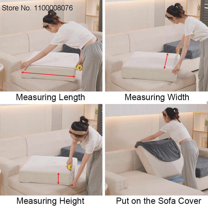 Novo couro do plutônio sofá assento capa de almofada impermeável anti-sujo slipcover protetor de assento canto em forma de l sofá capa