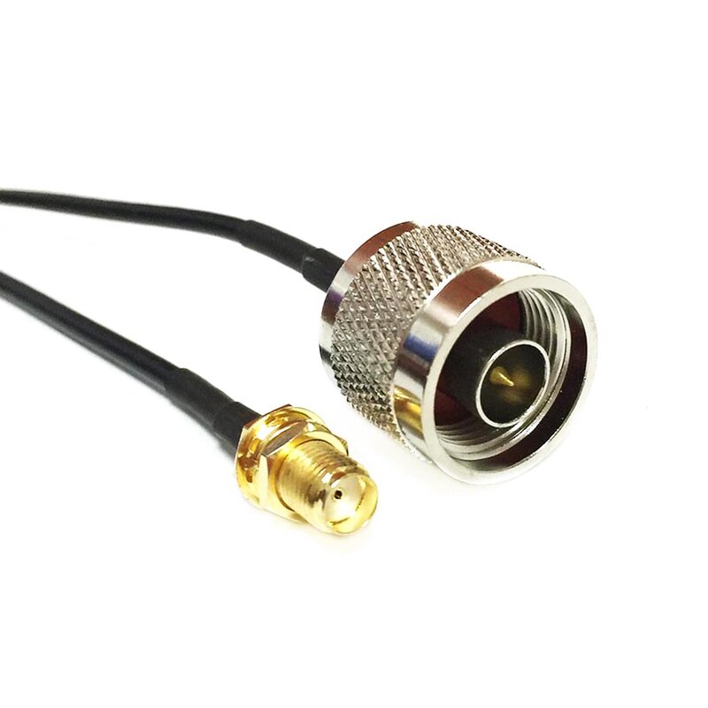 Modem Verlengkabel Sma Vrouwelijke Jack Moer Schakelaar N Male Plug Rf Pigtail Connector RG174 Kabel 20Cm 8Inch snel Schip Nieuwe