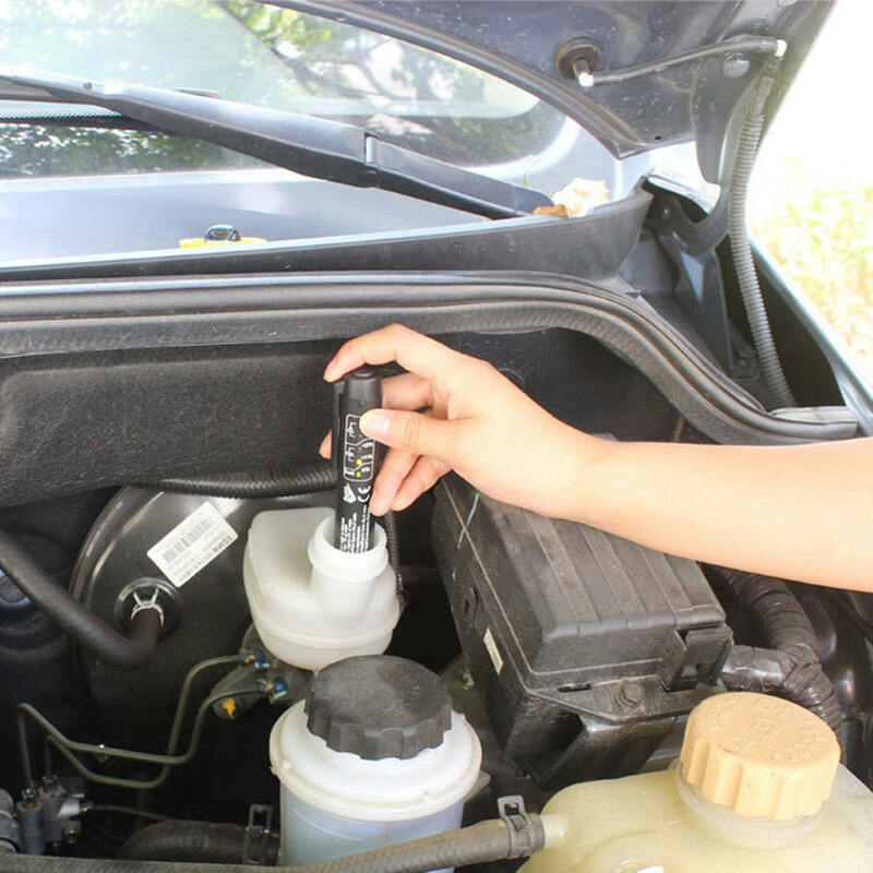 Universal freio fluido testador ferramentas de diagnóstico preciso qualidade do óleo verificação 5led indicador caneta teste fluido freio do veículo automático