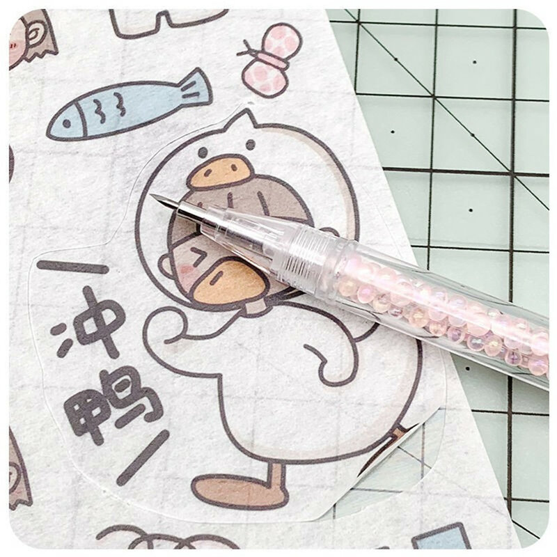Bubble Pen Cutter Hand Account Sticker Paper Cutting Tool Craft Tools Precision Art Paper Cutter Washi Tape School Supplies