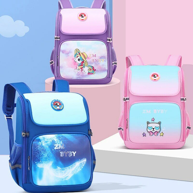 Children's school bags for girls Unicorn backpacks cute school backpacks for boys Dinosaur orthopedic waterproof kids schoolbags