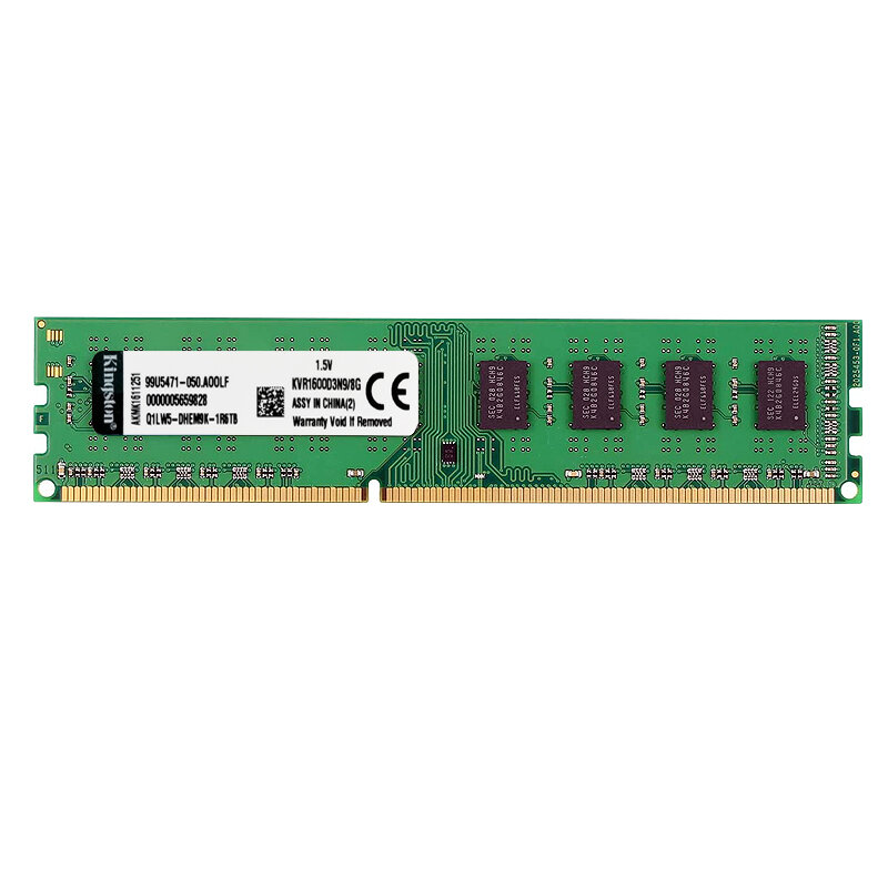 Kingston Mémoire PC RAM Mémoire Module Ordinateur De Bureau PC2 DDR2 2 GO 800Mhz PC3 DDR3 2 GO 4GB 8GB 1333MHZ 1600MHZ RAM